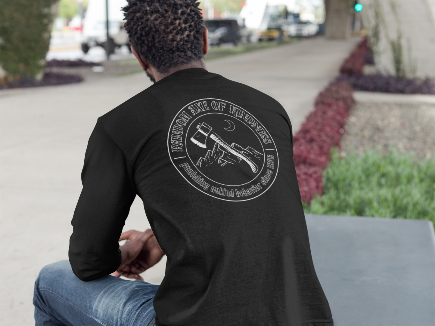 Axe of Kindness Long Sleeve tee