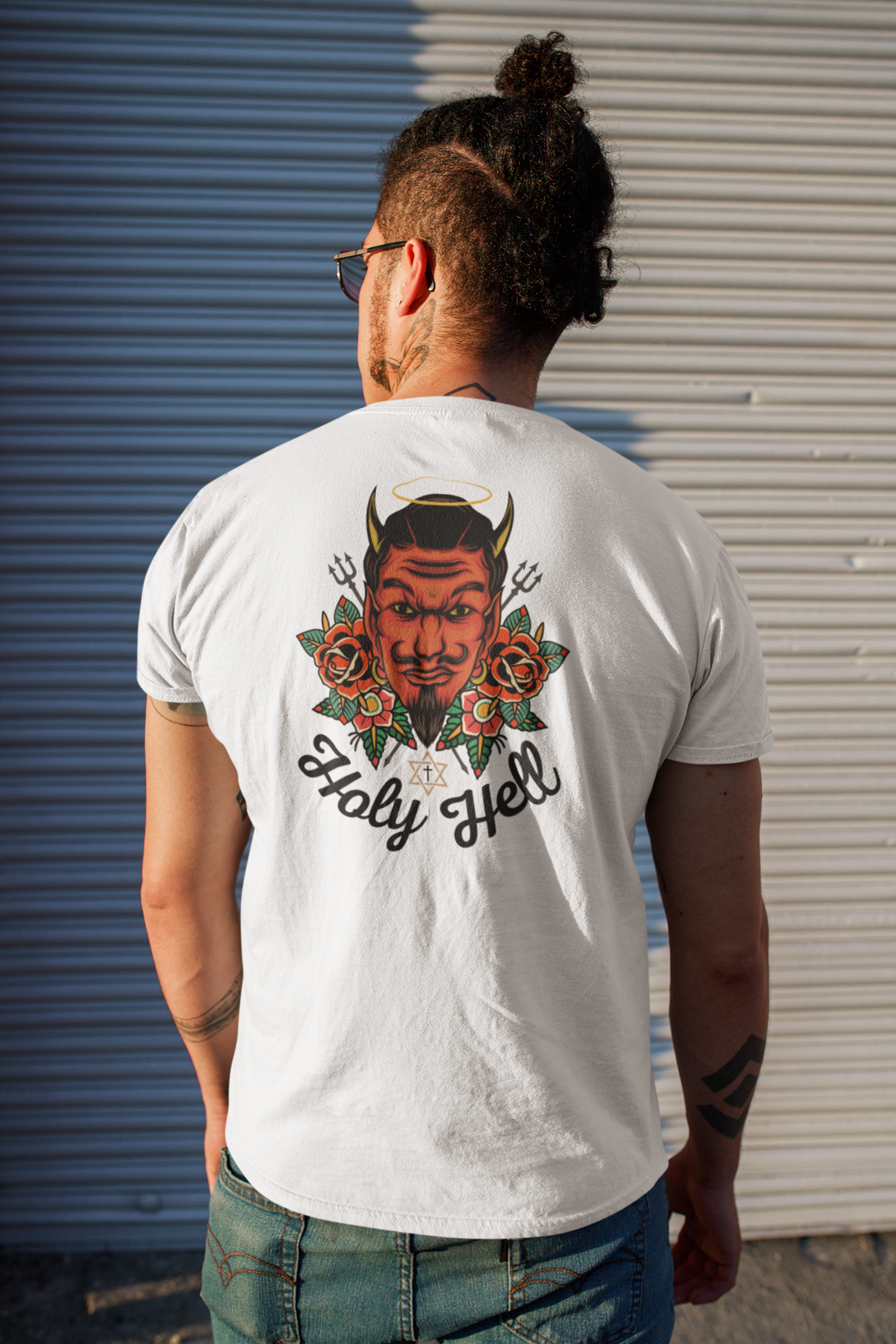 Holy Hell graphic tee