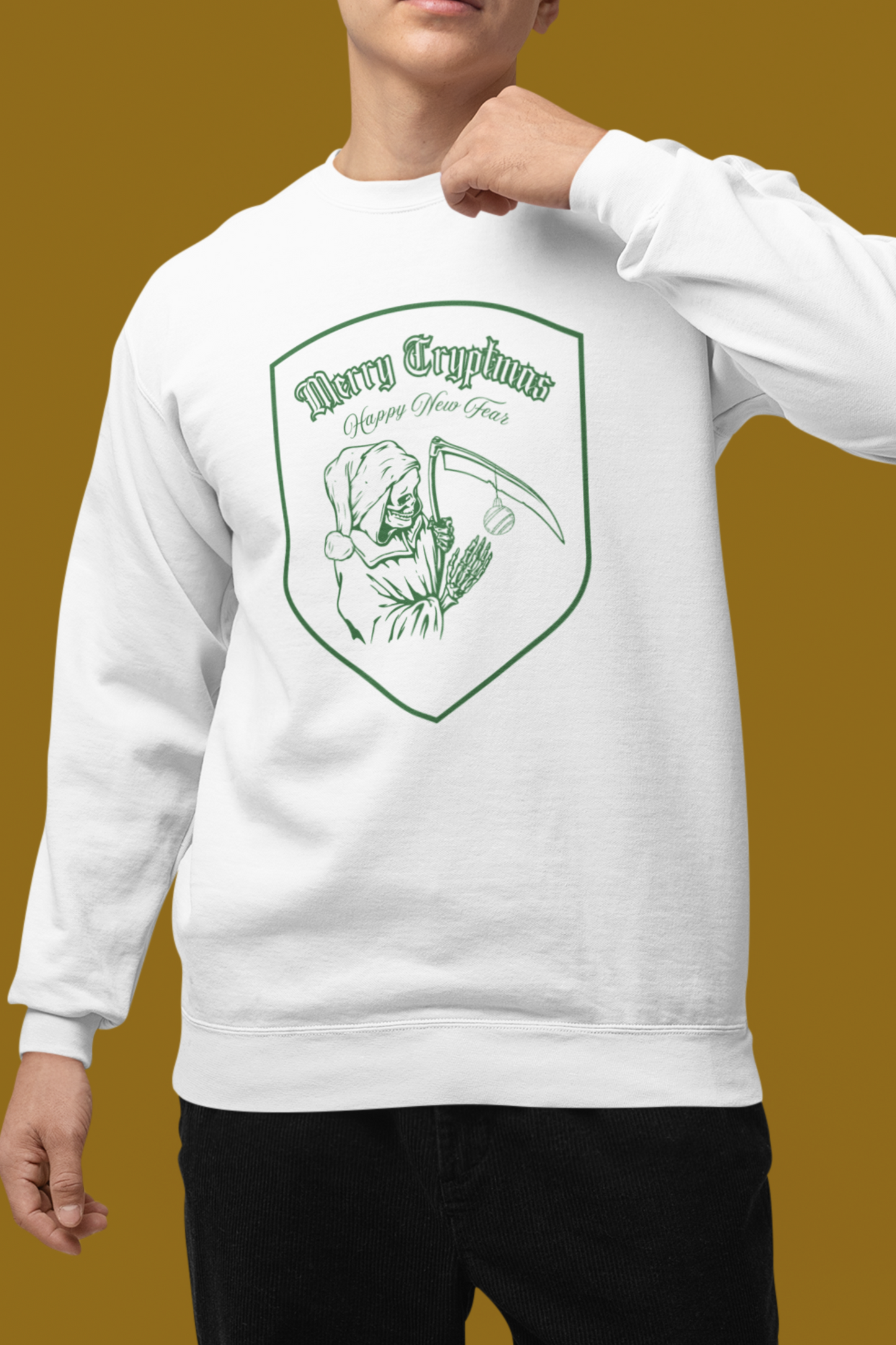 Merry Cryptmas Unisex Holiday Sweater
