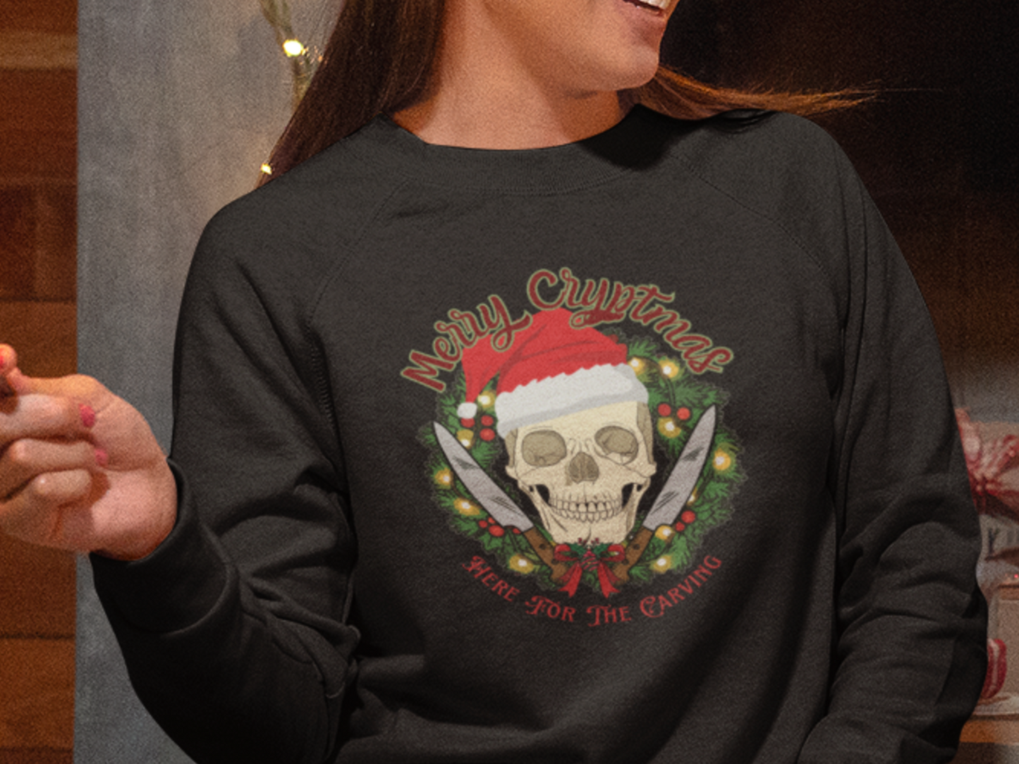 Merry Cryptmas Unisex Holiday sweater