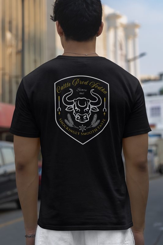 Cattle Prod Vodka graphic tee