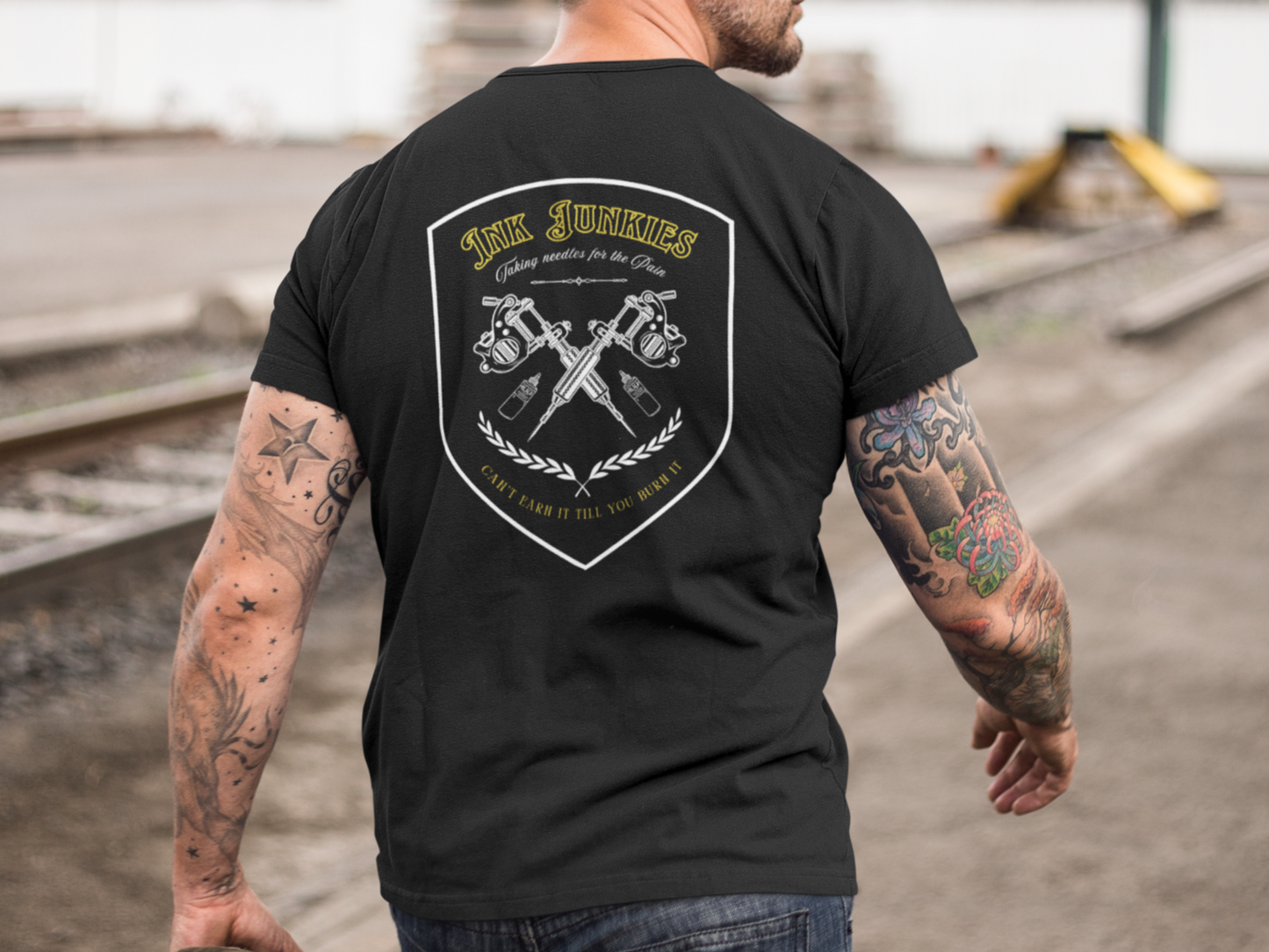 Ink Junkies graphic tee