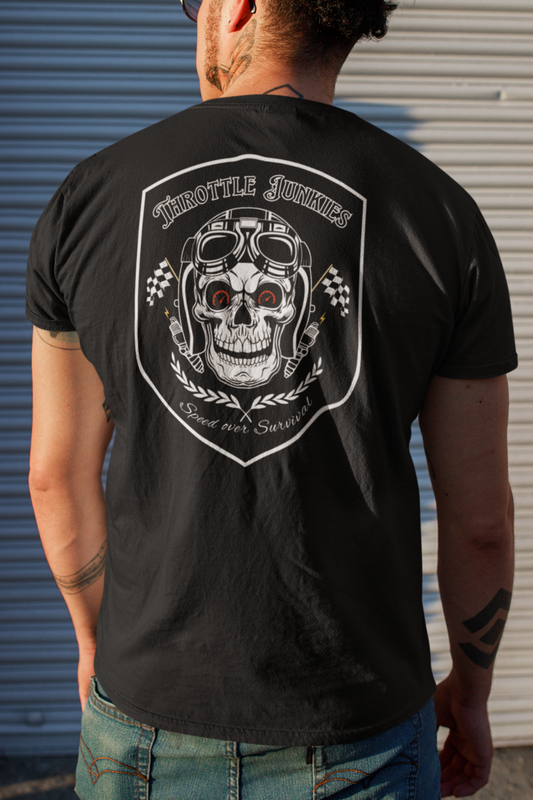 Throttle Junkies Unisex Graphic Tee